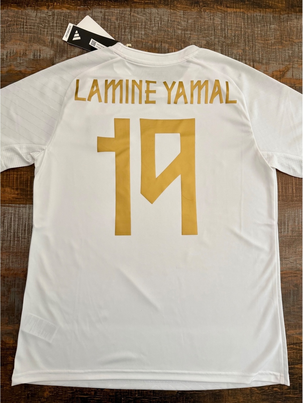 2 Starts World Champions Lamine Yamal Spain Adidas Jersey Women Large